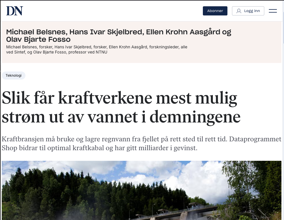 Slik får kraftverkene mest mulig strøm ut av vannet