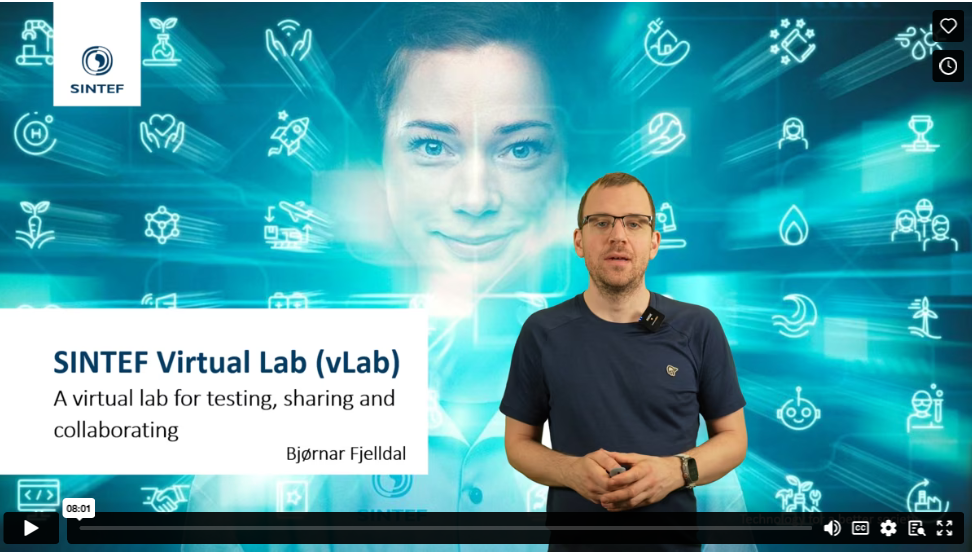 SINTEF Virtual Lab – plattformpresentasjon 2